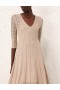 Natural Zimmermann Natura Knit Lace Dress Dresses