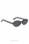 Navy Zimmermann Cyd Oval Sunglasses