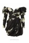 Black Magnolia Zimmermann Harmony Drape Mini Dress Dresses