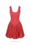 Raspberry Zimmermann Junie Panelled Mini Dress Clothing