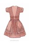 Pink Bandana Zimmermann Matchmaker Structured Mini Dresses