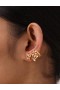 Gold Zimmermann Radiant Ear Crawler Earrings