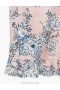 Peach/Blue Floral Zimmermann Halliday Frill Rashie Kids Swimwear