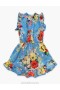 Blue Floral Zimmermann Alight Flip Dress Kids Dresses