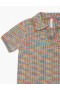 Multi Zimmermann August Textured Knit Polo Kids Tops