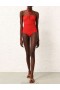 Red Zimmermann Separates Sculpt Wide Link 1P Separates One Piece