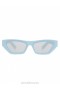 Sky Blue Zimmermann Echo Square Sunglasses