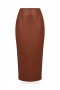 Toffee Zimmermann Natura Leather Skirt Skirts