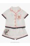 Ivory Multi Zimmermann Alight Relaxed Shirt Kids Tops