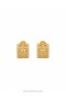 Gold Zimmermann Laurel Hoops Earrings
