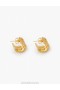 Gold Zimmermann Laurel Hoops Earrings