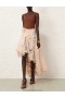 Light Peach Zimmermann Natura Lasercut Skirt Skirts