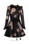 Black Camellia Zimmermann Natura Liftoff Mini Dress Dresses
