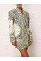 Mint Bandana Zimmermann Matchmaker Duster Jacket Jackets & Coats