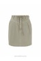 Khaki Zimmermann August Denim Utility Skirt Skirts