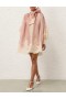 Pink/Cream Stripe Zimmermann Natura Lace Edge Tie Mini Dresses