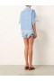 Blue Zimmermann Junie Embroidered Short Clothing