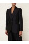Black Zimmermann Natura Fitted Jacket Jackets & Coats