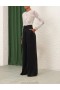 Black Zimmermann Silk Tuck Pant Shorts & Pants