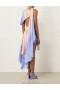 Blue Fields Zimmermann Natura Scarf Mini Dress Dresses