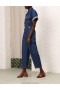 Railway Blue Zimmermann Matchmaker Denim Boiler Suit Jumpsuit & Playsuit & Romper