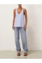 Lilac Blue Zimmermann Natura Leather Tank Tops