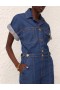 Railway Blue Zimmermann Matchmaker Denim Boiler Suit Jumpsuit & Playsuit & Romper