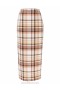 Cream Check Zimmermann Matchmaker Check Pencil Skirt Skirts