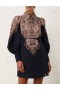 Navy Paisley Zimmermann Natura Tunic Dress Dresses