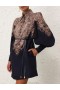 Navy Paisley Zimmermann Natura Tunic Dress Dresses