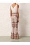 Cream Bandana Zimmermann Wide Leg Pant Shorts & Pants