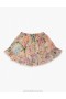 Multi Watercolour Floral Zimmermann Halliday Flip Skirt Kids Skirts