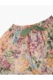 Multi Watercolour Floral Zimmermann Halliday Flip Skirt Kids Skirts