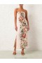 Ivory Palm Zimmermann Lexi Column Dress Clothing