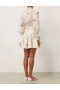 Acacia Birds Zimmermann Wrap Mini Dress Dresses