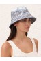 Blue Bandana Zimmermann Printed Canvas Bucket Hat Hats
