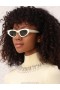 Cream Zimmermann Echo Cat Eye Sunglasses
