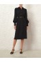 Black Zimmermann Collared Swing Midi Dress Dresses