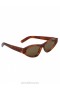 Havana Zimmermann Echo Cat Eye Sunglasses