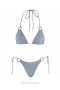 Dusty Blue Zimmermann August Metallic RingTie Bikini Bikinis