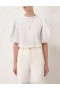 Ivory Zimmermann Lantern Sleeve Tee T-Shirts