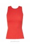 Red Zimmermann Alight Knit Racer Tank Tanks & Camis