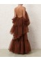 Toffee Zimmermann Natura Gathered Skirt Skirts