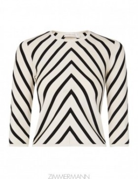 Chevron Zimmermann Natura Crew Neck Top Tops