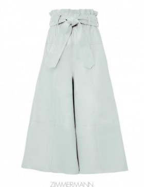 Mint Zimmermann Natura Leather Cropped Pant Shorts & Pants