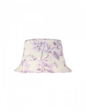 Yellow/Lilac Floral Zimmermann Kids Bucket Hat Kids Hats