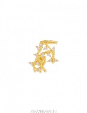 Gold Zimmermann Radiant Ear Crawler Earrings