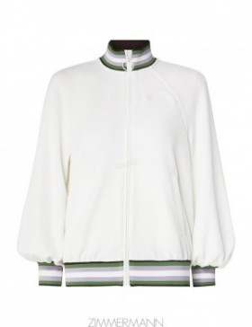 Ivory Zimmermann Natura Textured Zip-Up Jacket Jackets & Coats