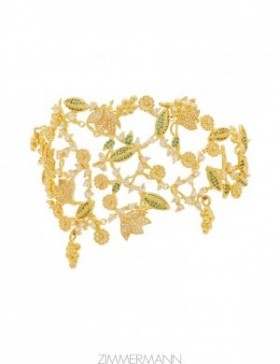 Gold/Green Zimmermann Bloom Bracelet Bracelets