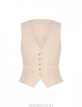 Macadamia Zimmermann Natura Waistcoat Jackets & Coats